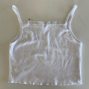 lace trim tank